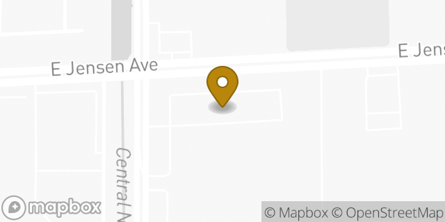 Map showing the location of Subway in Fresno, CA 93725