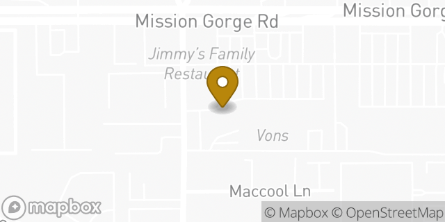 Map showing the location of The UPS Store in Santee, CA 92071