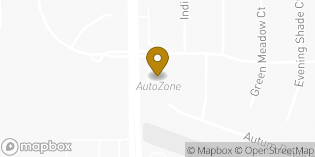 Map showing the location of AutoZone in Missouri City, TX 77489