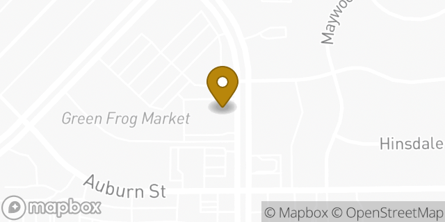 Map showing the location of Bank of America in Bakersfield, CA 93306