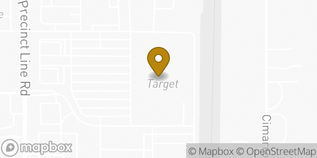 Map showing the location of Starbucks in Hurst, TX 76053