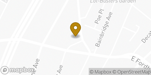 Map showing the location of Planet Fitness in Bronx, NY 10458