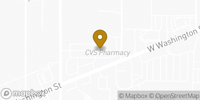 Map showing the location of CVS Pharmacy in Indianapolis, IN 46241