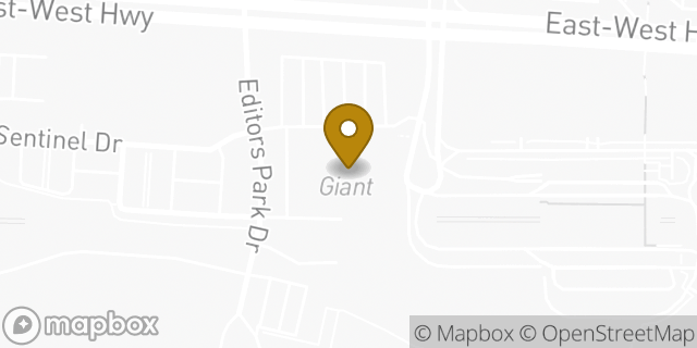 Map showing the location of Coinme in Hyattsville, MD 20782