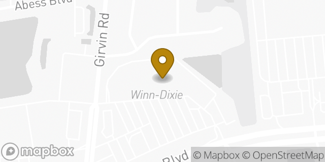 Map showing the location of Aldi in Jacksonville, FL 32225