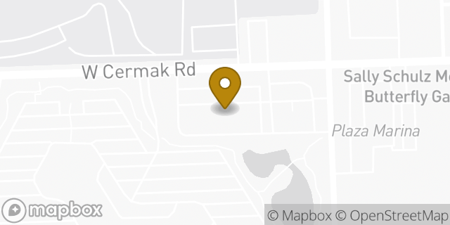 Map showing the location of Panera Bread in Westchester, IL 60154
