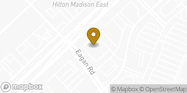 Map showing the location of Olive Garden in Madison, WI 53704