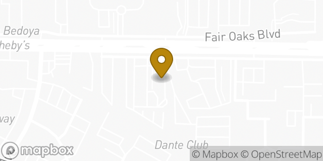 Map showing the location of McDonald's in Sacramento, CA 95825
