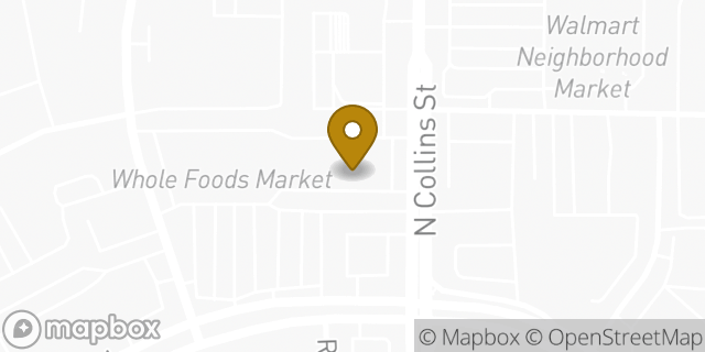 Map showing the location of The UPS Store in Arlington, TX 76011