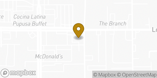 Map showing the location of Chase Bank in Houston, TX 77055