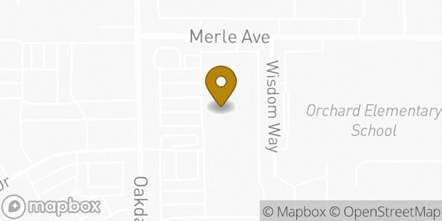 Map showing the location of FedEx ShipSite in Modesto, CA 95355