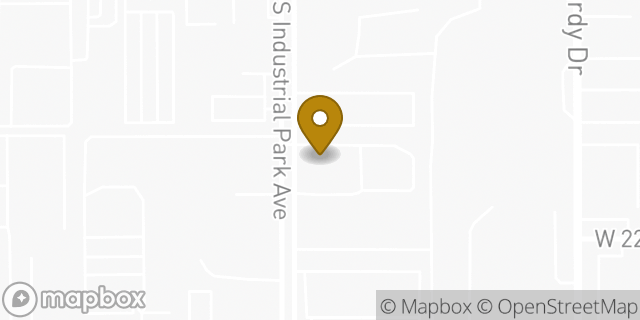 Map showing the location of American Legion Post 2 in Tempe, AZ 85282