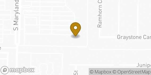 Map showing the location of Planet Fitness in Las Vegas, NV 89183