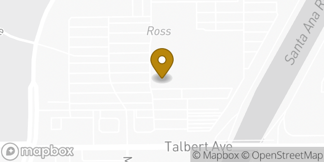 Map showing the location of Costco in Fountain Valley, CA 92708