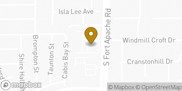 Map showing the location of Amazon Locker - Hermit in Las Vegas, NV 89178
