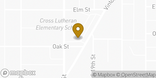 Map showing the location of Amazon Locker - Longbeach in Omaha, NE 68108
