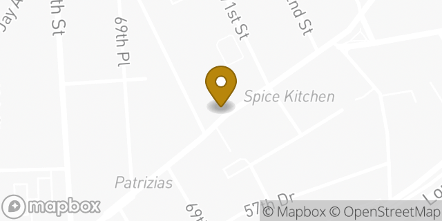 Map showing the location of Subway in Maspeth, NY 11378