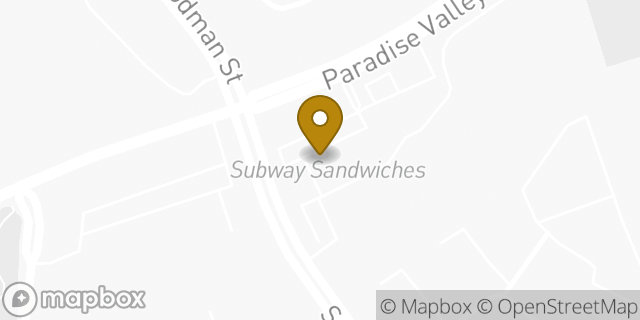 Map showing the location of Subway in San Diego, CA 92139