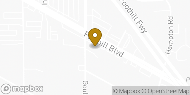 Map showing the location of The UPS Store in La Canada Flintridge, CA 91011