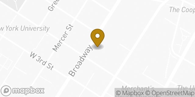Map showing the location of Bright Horizons Family Solutions in New York, NY 10003