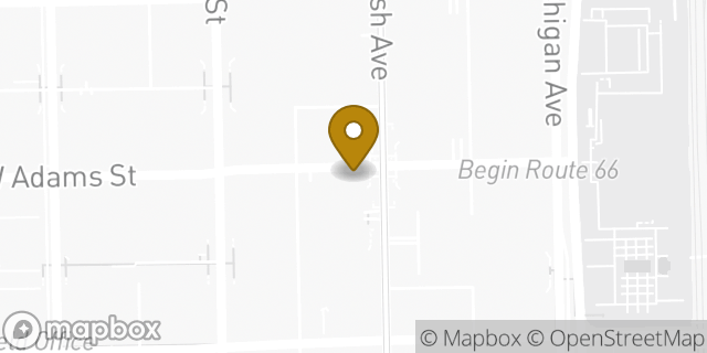 Map showing the location of Baskin-Robbins in Chicago, IL 60603