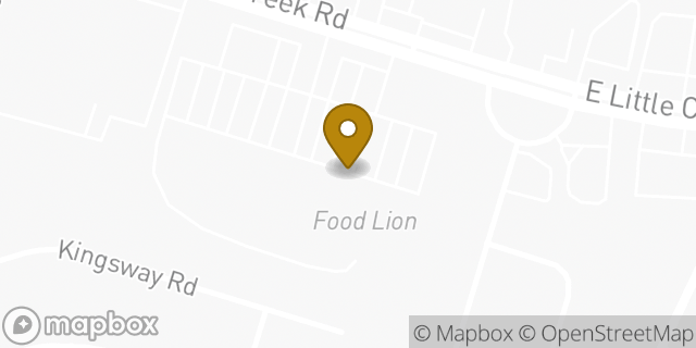 Map showing the location of Marshalls in Norfolk, VA 23518