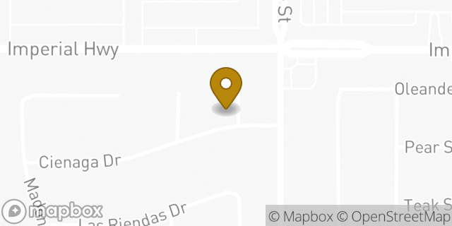 Map showing the location of Sam's Club in Fullerton, CA 92835