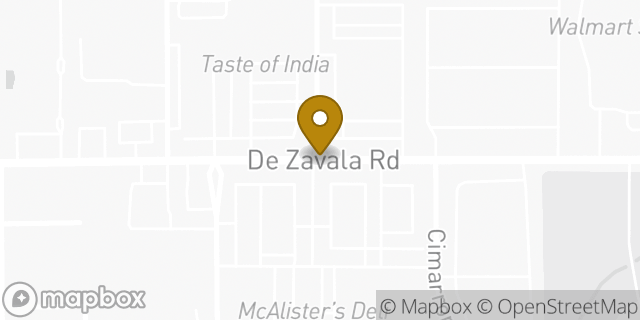 Map showing the location of San Antonio - DeZavala HLE in San Antonio, TX 78249