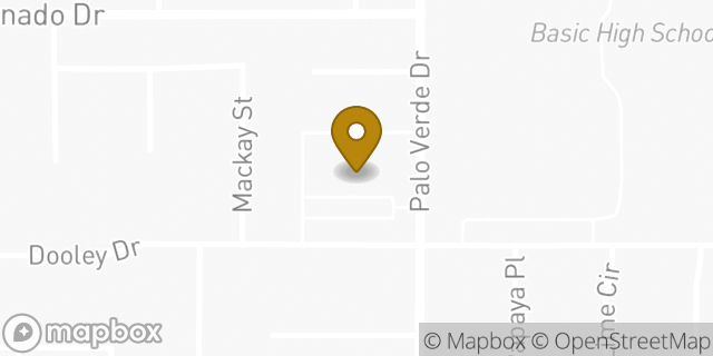Map showing the location of The Church of Jesus Christ of Latter-day Saints in Henderson, NV 89015