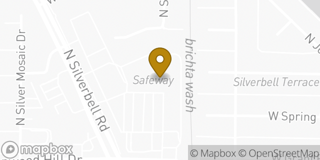 Map showing the location of Coinme in Tucson, AZ 85745