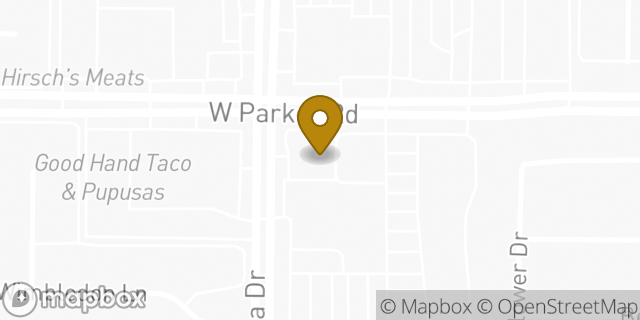Map showing the location of Amazon Locker - Zaw in Plano, TX 75075
