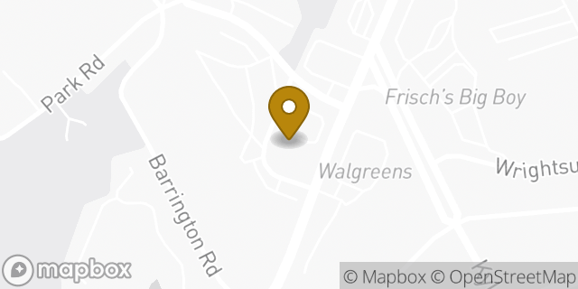 Map showing the location of Dunkin' in Fort Wright, KY 41011
