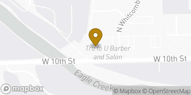 Map showing the location of KinderCare in Indianapolis, IN 46224