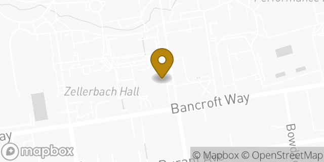 Map showing the location of Peet's Coffee in Berkeley, CA 94720