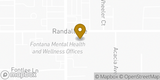 Map showing the location of 7-Eleven in Fontana, CA 92335