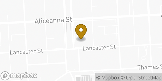 Map showing the location of Amazon Locker - Hem in Baltimore, MD 21231
