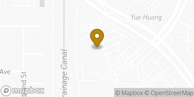 Map showing the location of Amazon Locker - Shrug in Sacramento, CA 95834