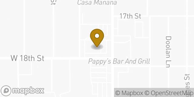 Map showing the location of Walgreens in Lake Charles, LA 70601