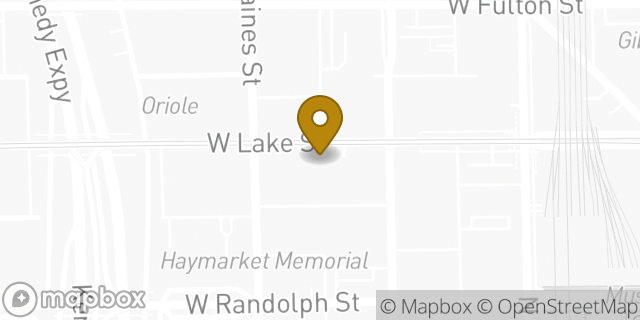 Map showing the location of The UPS Store in Chicago, IL 60661
