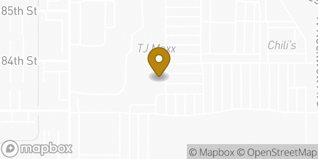 Map showing the location of Amazon Locker - Younes in Oklahoma City, OK 73132