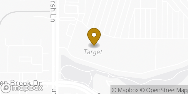 Map showing the location of Target in Addison, TX 75001