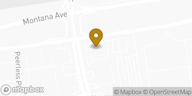 Map showing the location of Walgreens in El Paso, TX 79935