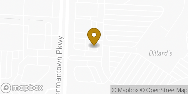 Map showing the location of Starbucks Coffee Company in Memphis, TN 38133
