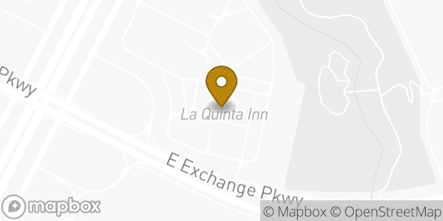 Map showing the location of La Quinta Inn & Suites Allen at The Village in Allen, TX 75013