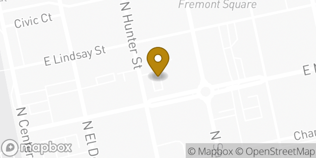 Map showing the location of Enterprise Rent-A-Car in Stockton, CA 95202