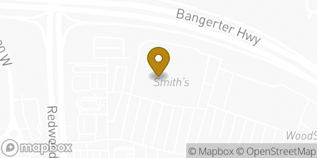 Map showing the location of ATM Smiths in Bluffdale, UT 84065