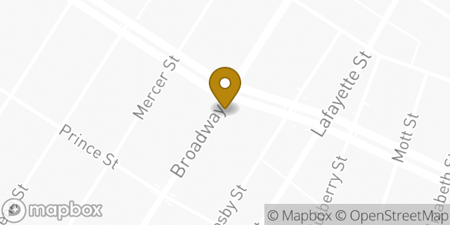 Map showing the location of Target in New York, NY 10012