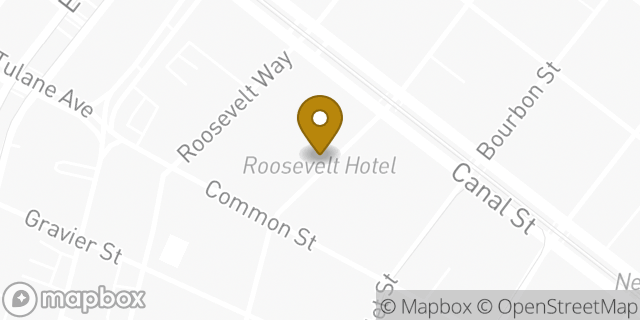 Map showing the location of The UPS Store in New Orleans, LA 70112