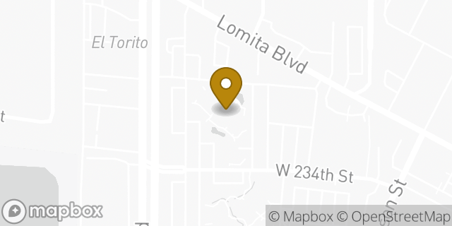 Map showing the location of South Torrance Physical Therapy in Torrance, CA 90595