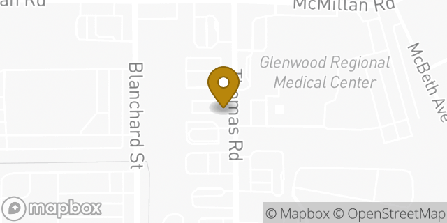 Map showing the location of Subway in West Monroe, LA 71291